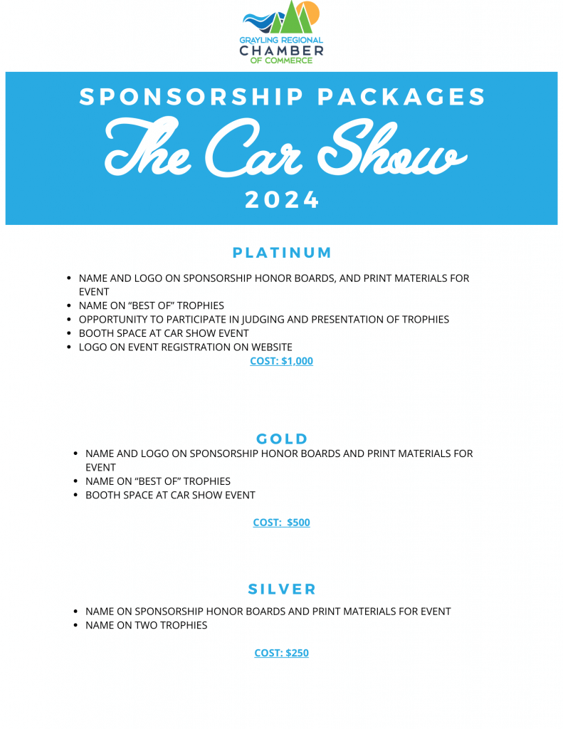 2024 Events Sponsorship Opportunities TCS