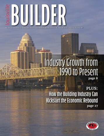 Louisville Builder publication cover image