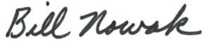 Bill Nowak signature 