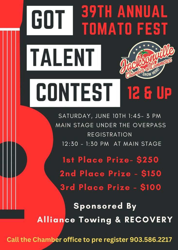 2023 Tomato Fest Got Talent Jacksonville Chamber of Commerce