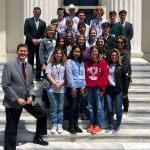 2022 Impact Students along with Alabama Secretary of State John Merrill and State Representatives Scott Stadthagen and Parker Moore. Montgomery, AL
