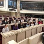 students in rep seats