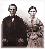 ben and wife antique photo