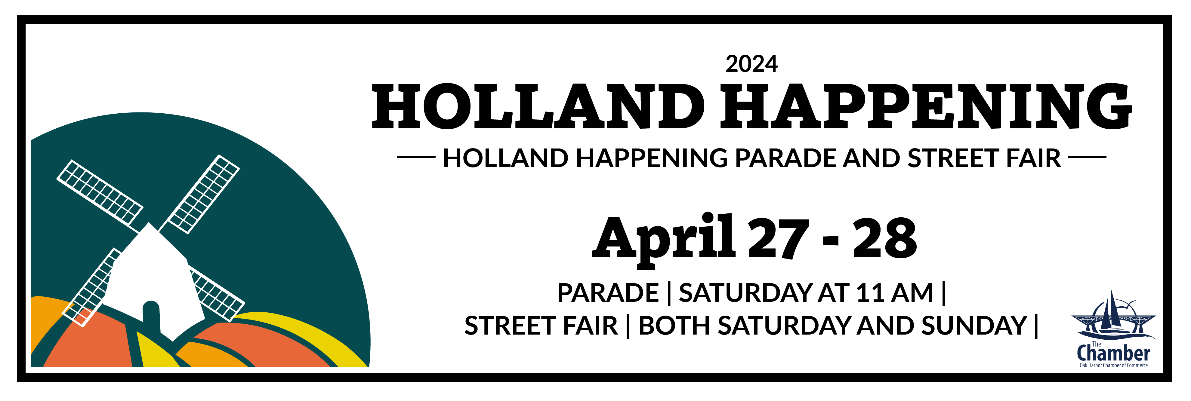 2024 Holland Happening Happening April 27 -28