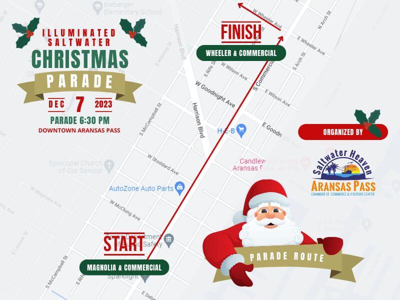 Christmas Parade Route (800 × 600 px)