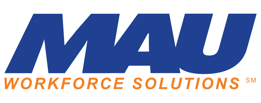 MAU Logo - Blue and Orange