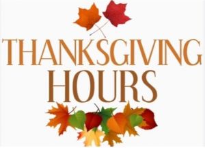 Thanksgiving-hours