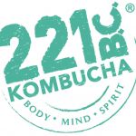 Kombucha 221 BC - circle - logo - blue