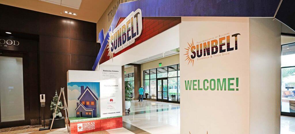 Sunbelt Tradeshow Entrance