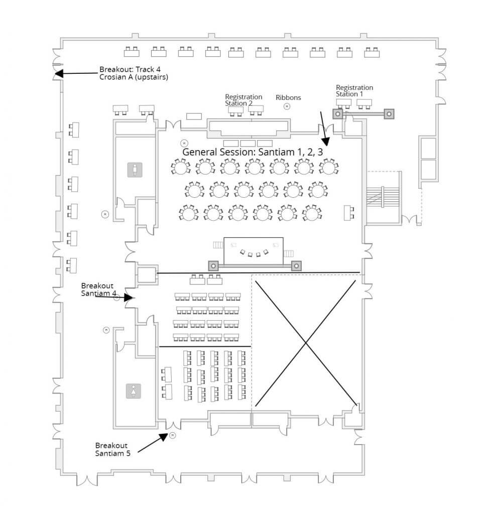 Salem Convention Center Floor Plan