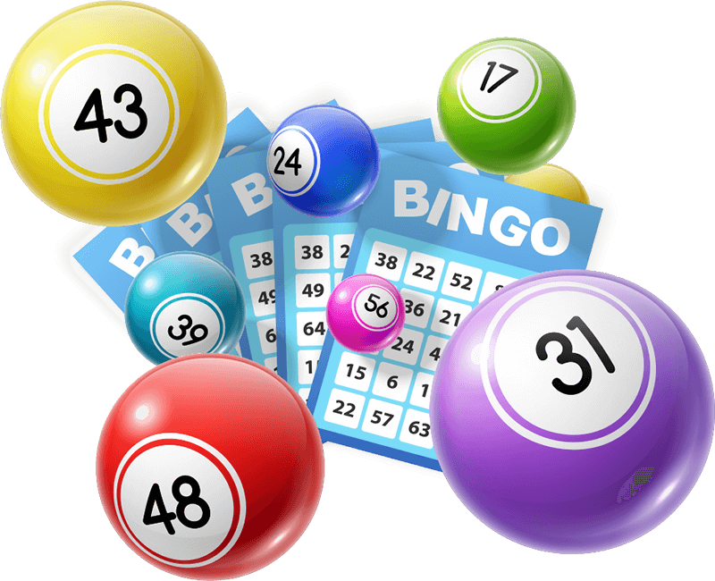 bingo balls and cards