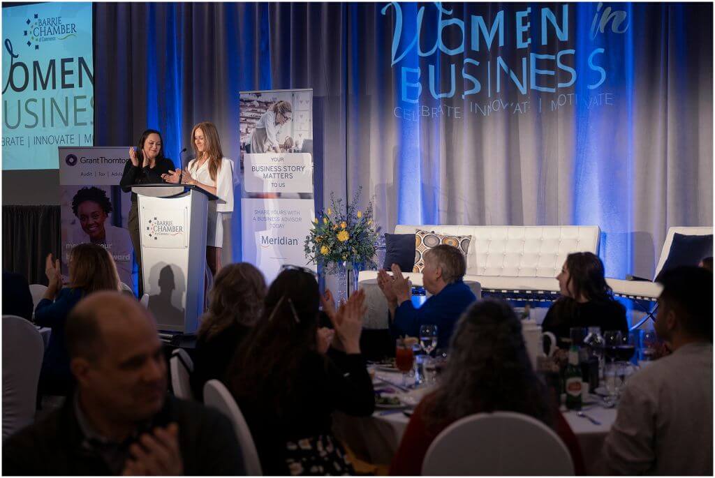 Women in Business Awards 2023 Emcees Charlie Kool 107.5 and Cat Rock95
