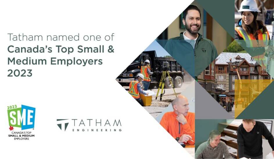 TATHAM ENGINEERING RECOGNIZED AS ONE OF CANADA’S TOP SMALL &amp; MEDIUM EMPLOYERS FOR 2023