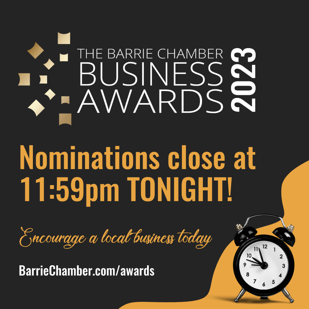 BBA Nominations Closing TONIGHT