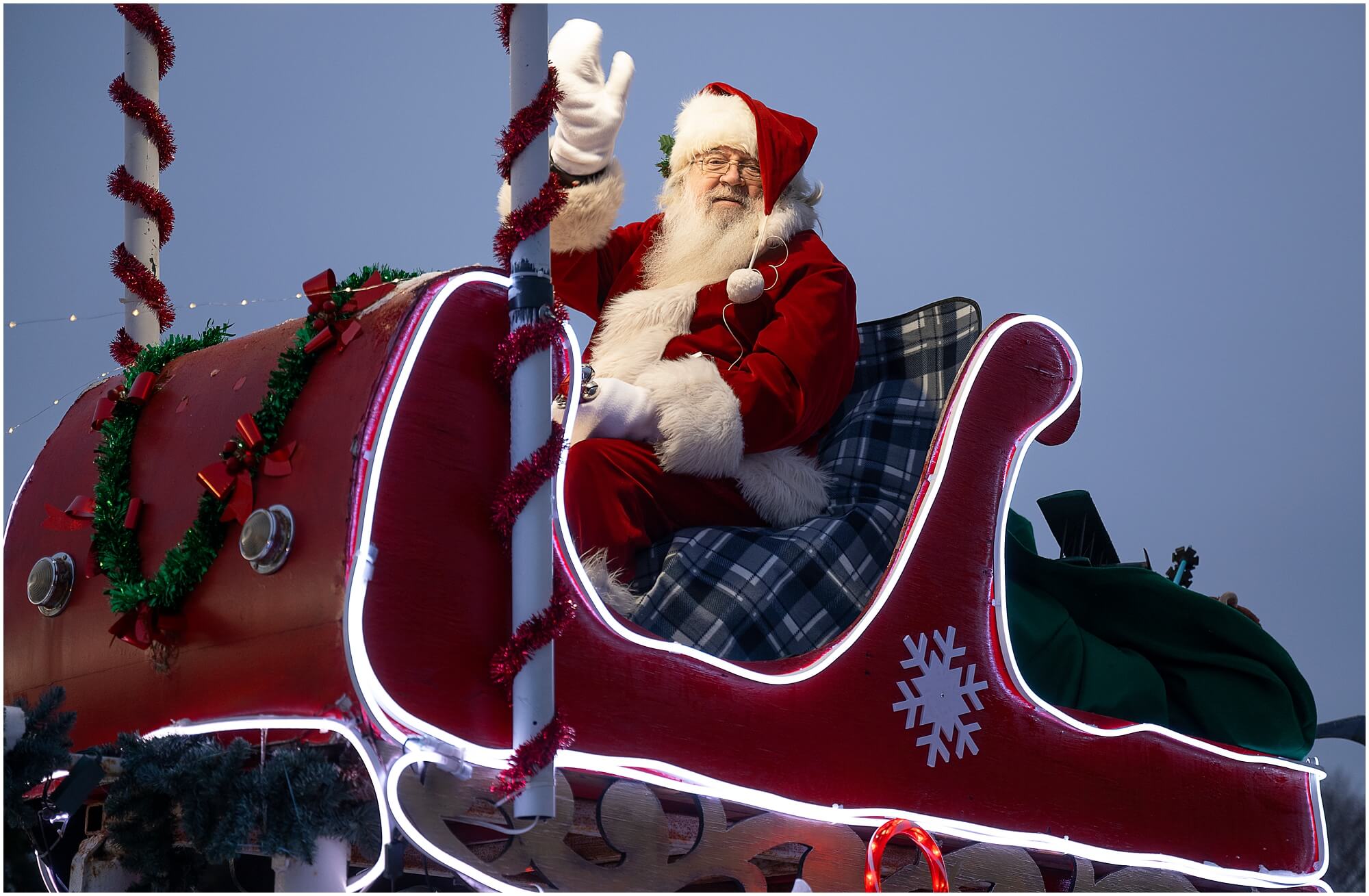 Barrie Chamber Santa Claus Parade Float 2022