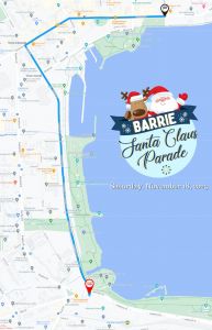 2023 Santa Claus Parade New Route