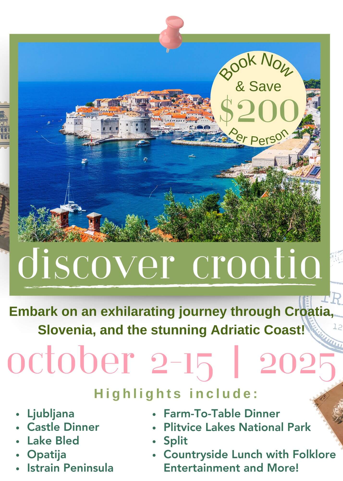 Croatia- polariod with highlights 1