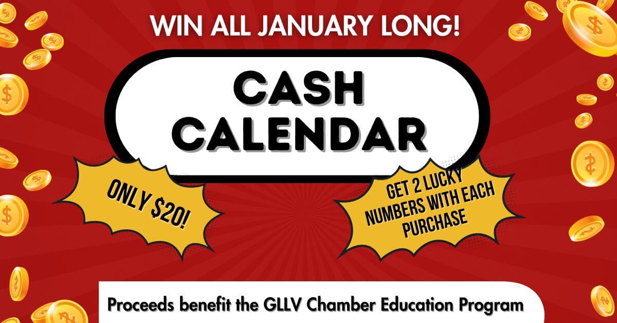 Cash Calendars Greater LatrobeLaurel Valley Regional Chamber of Commerce