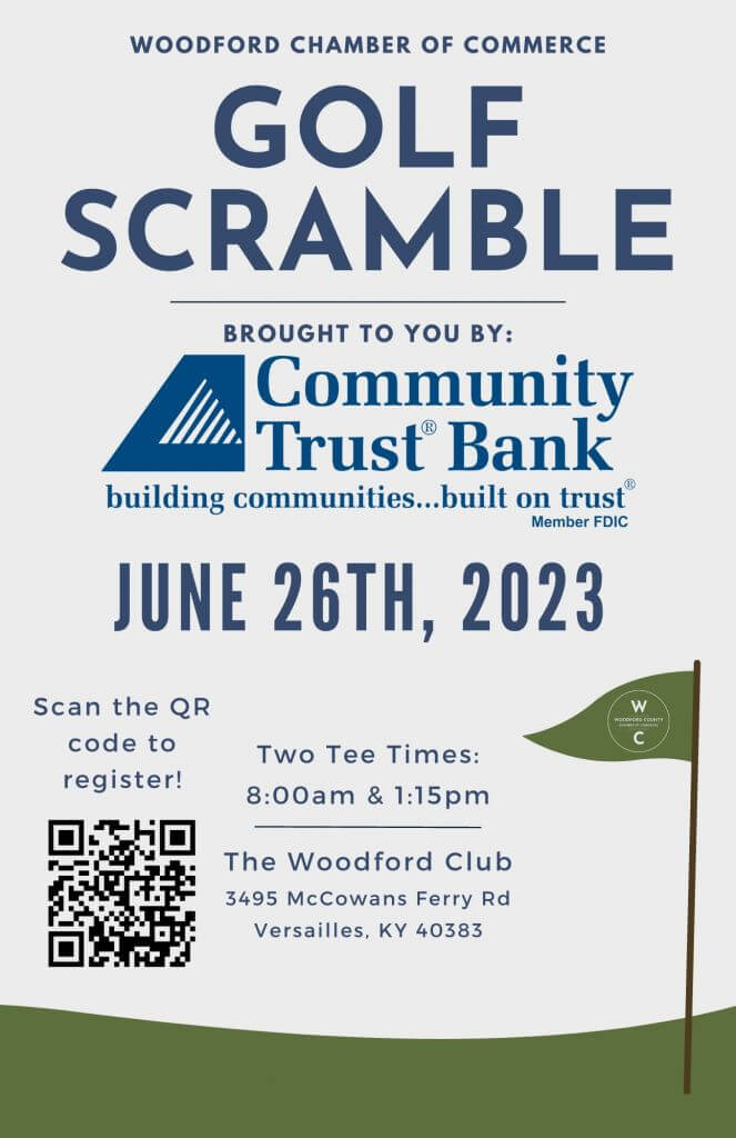 6-26-23, Golf Scramble Flyer