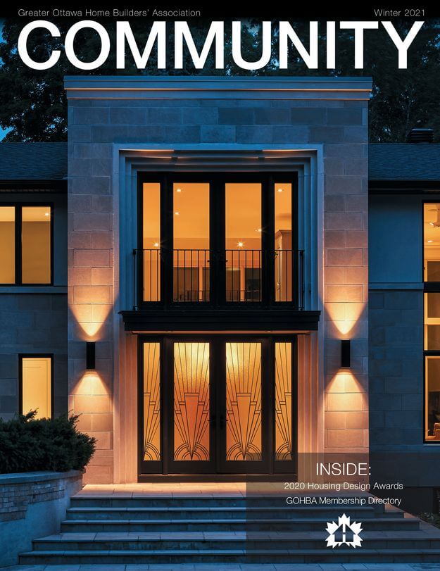 community magazine cover winter 2021