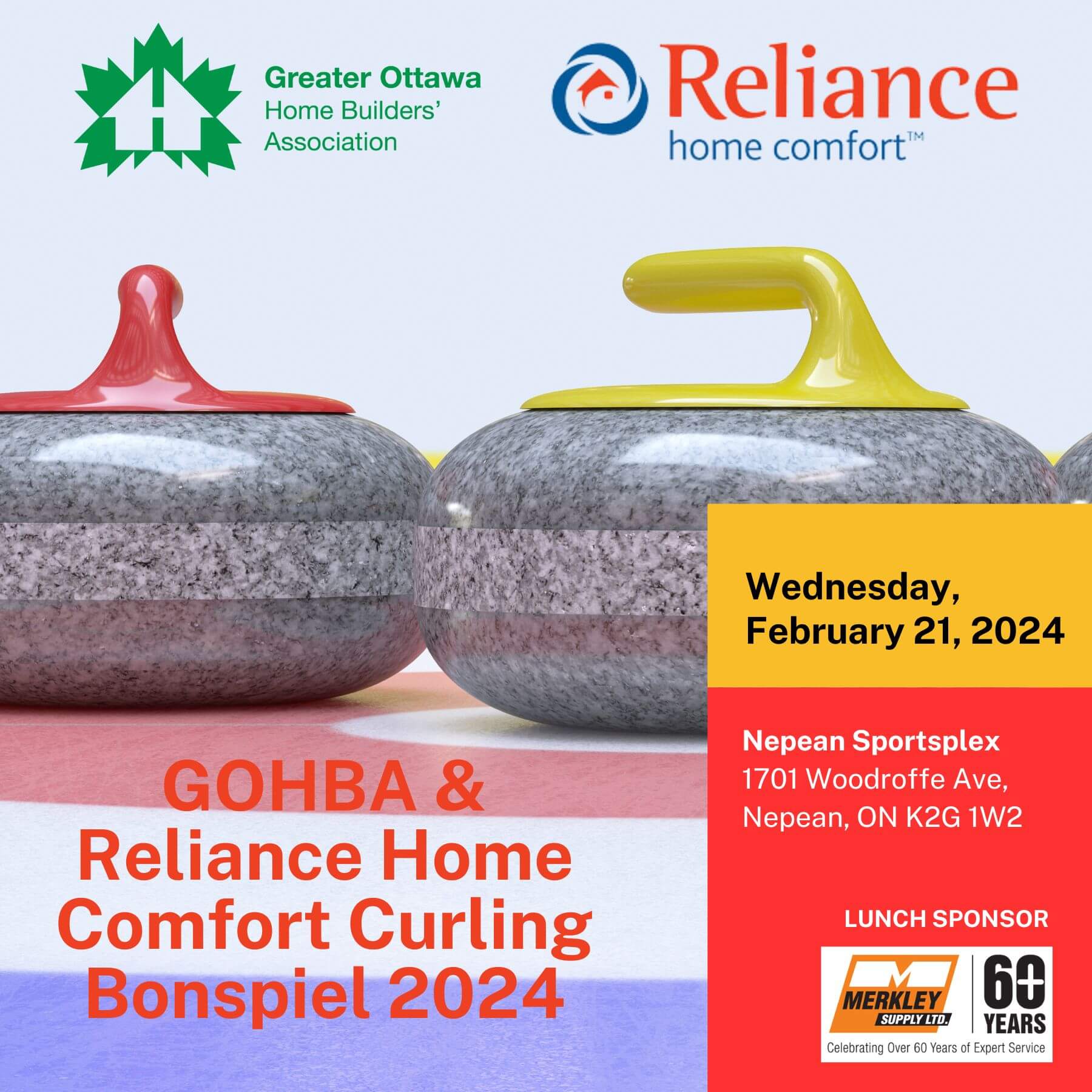 GOHBA &amp; Reliance Home Comfort Curling Bonspiel 2024