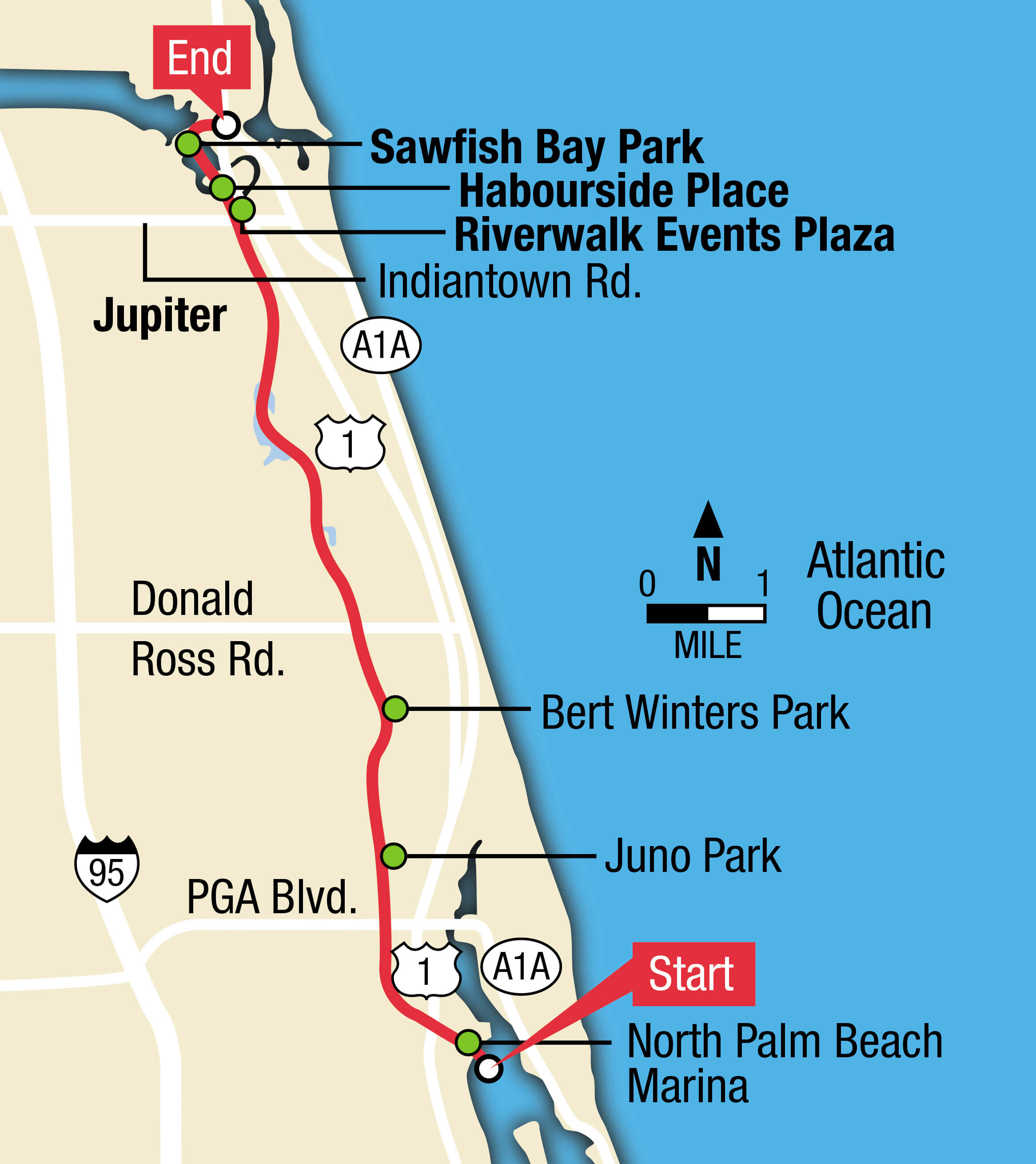 parade route map