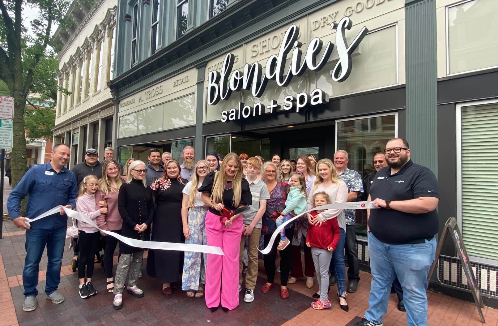 Blondies Ribbon Cutting 2023 Blondies Ribbon Cutting 2023
