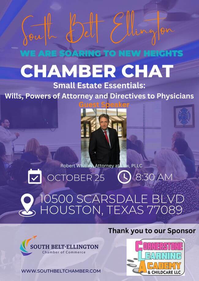October Chamber Chat