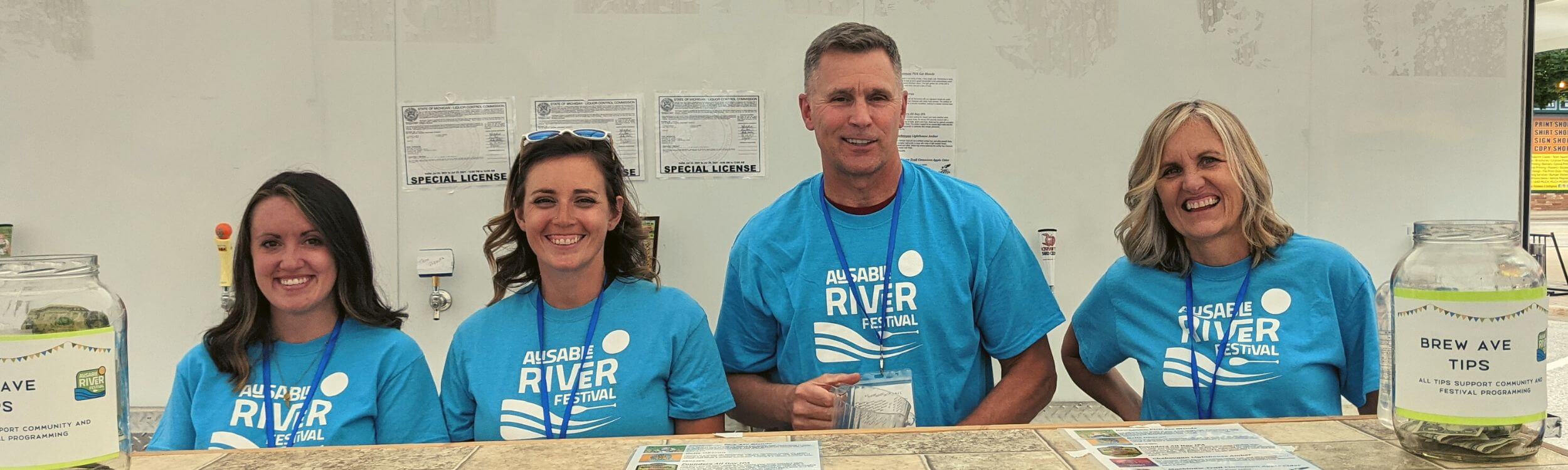 river festival workers