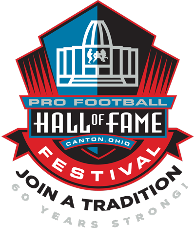 pro football hall of fame festival logo