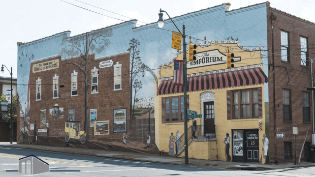Downtown Mural Background