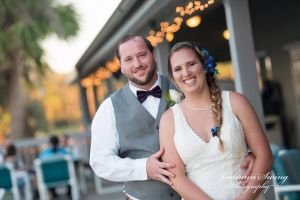 Wedding held at Riverside Pavilion