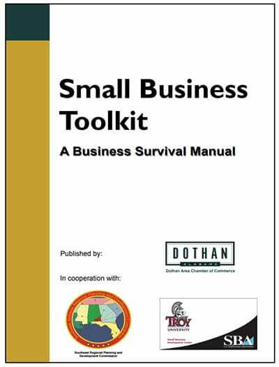 Small Business Toolkit document cover