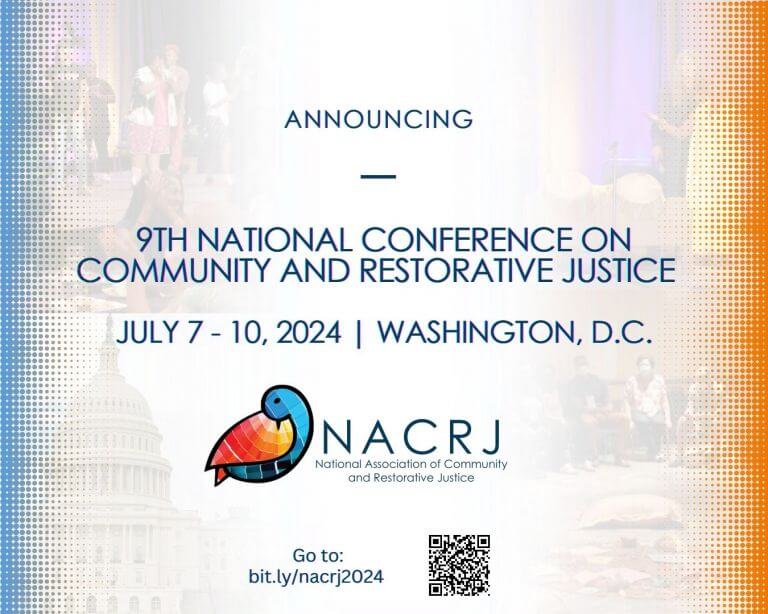 2024 Conference National Association of Community and Restorative Justice