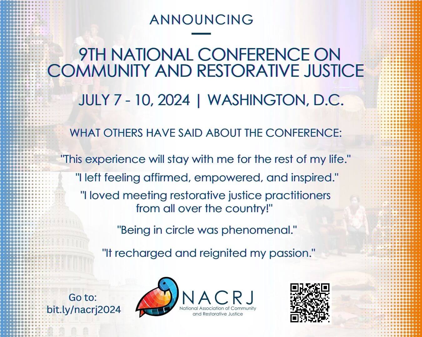 2024 Conference National Association of Community and Restorative Justice