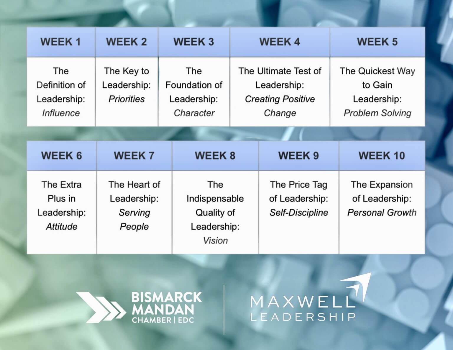 Maxwell Leadership Calendar