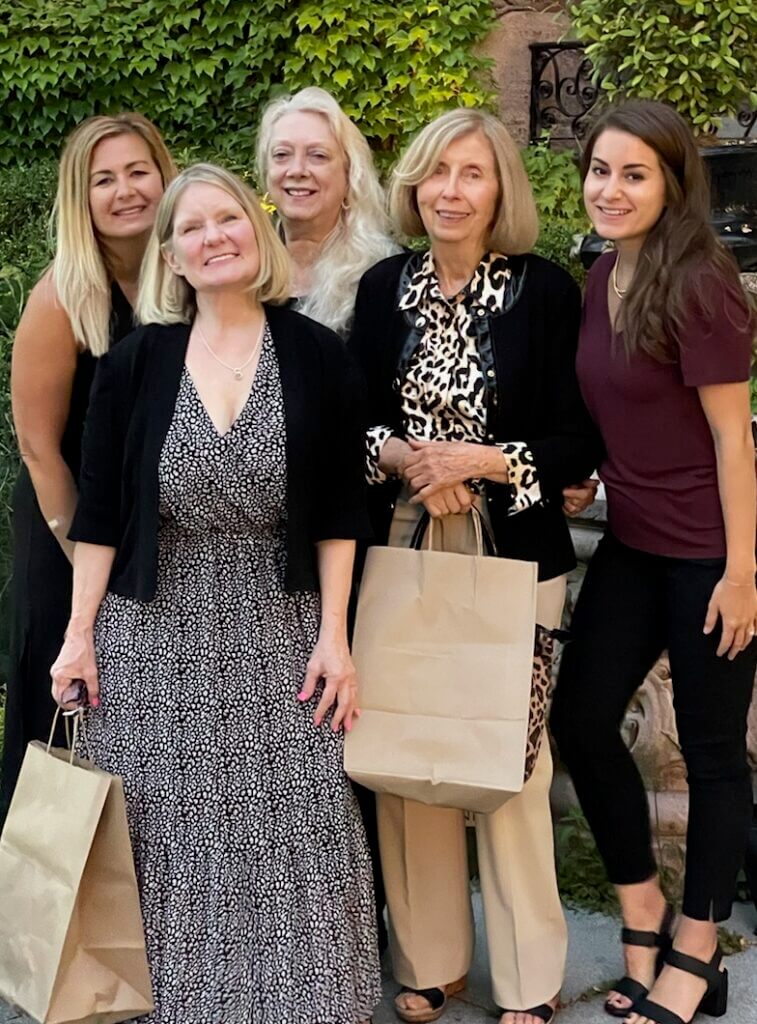 group of women smiling