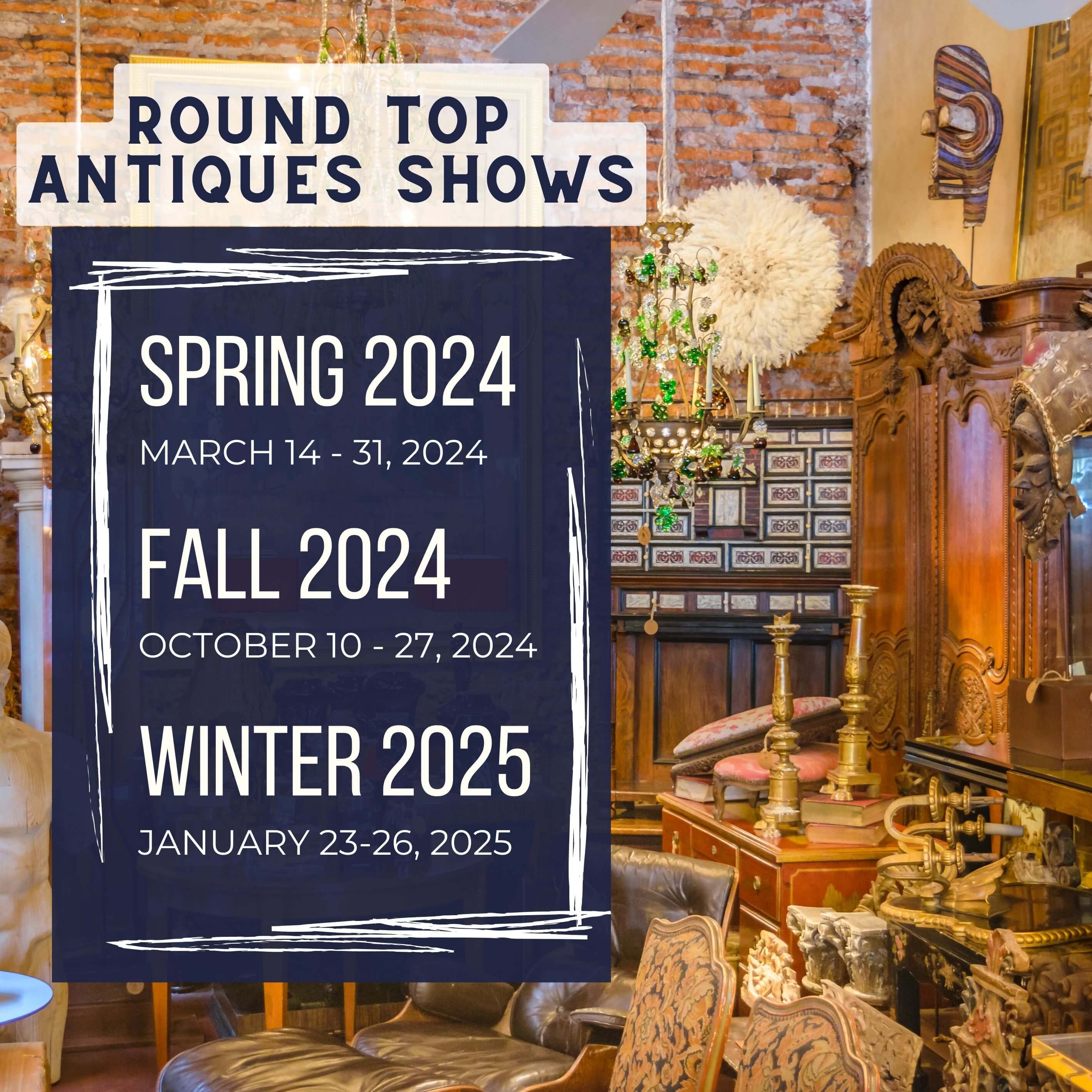 RT Antiques Upcoming Shows