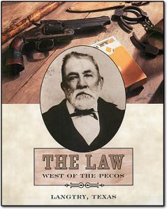 Photo of Judge Roy Bean in Black and White