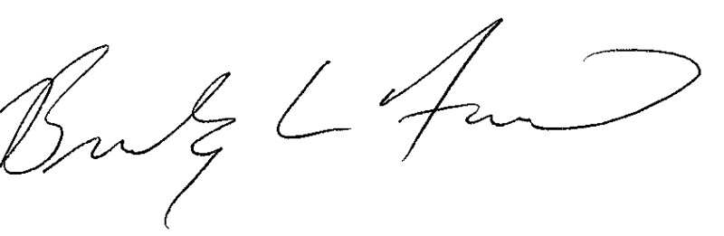 Brad Signature