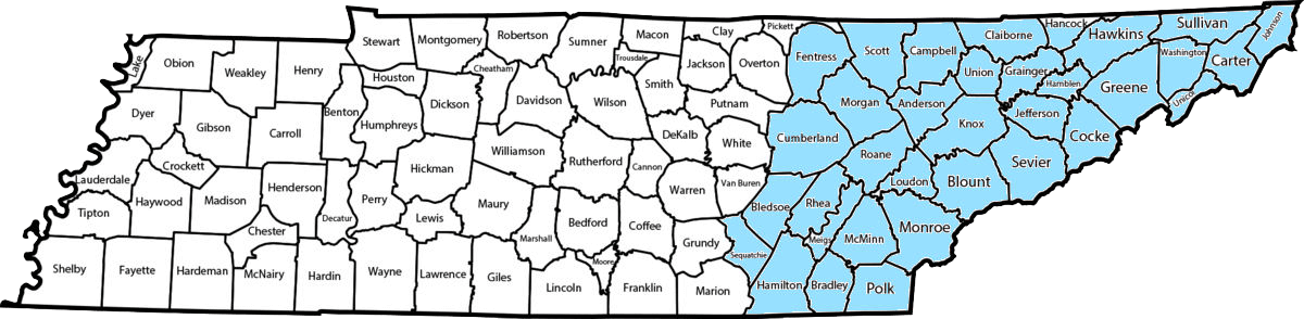 Data Share County Map