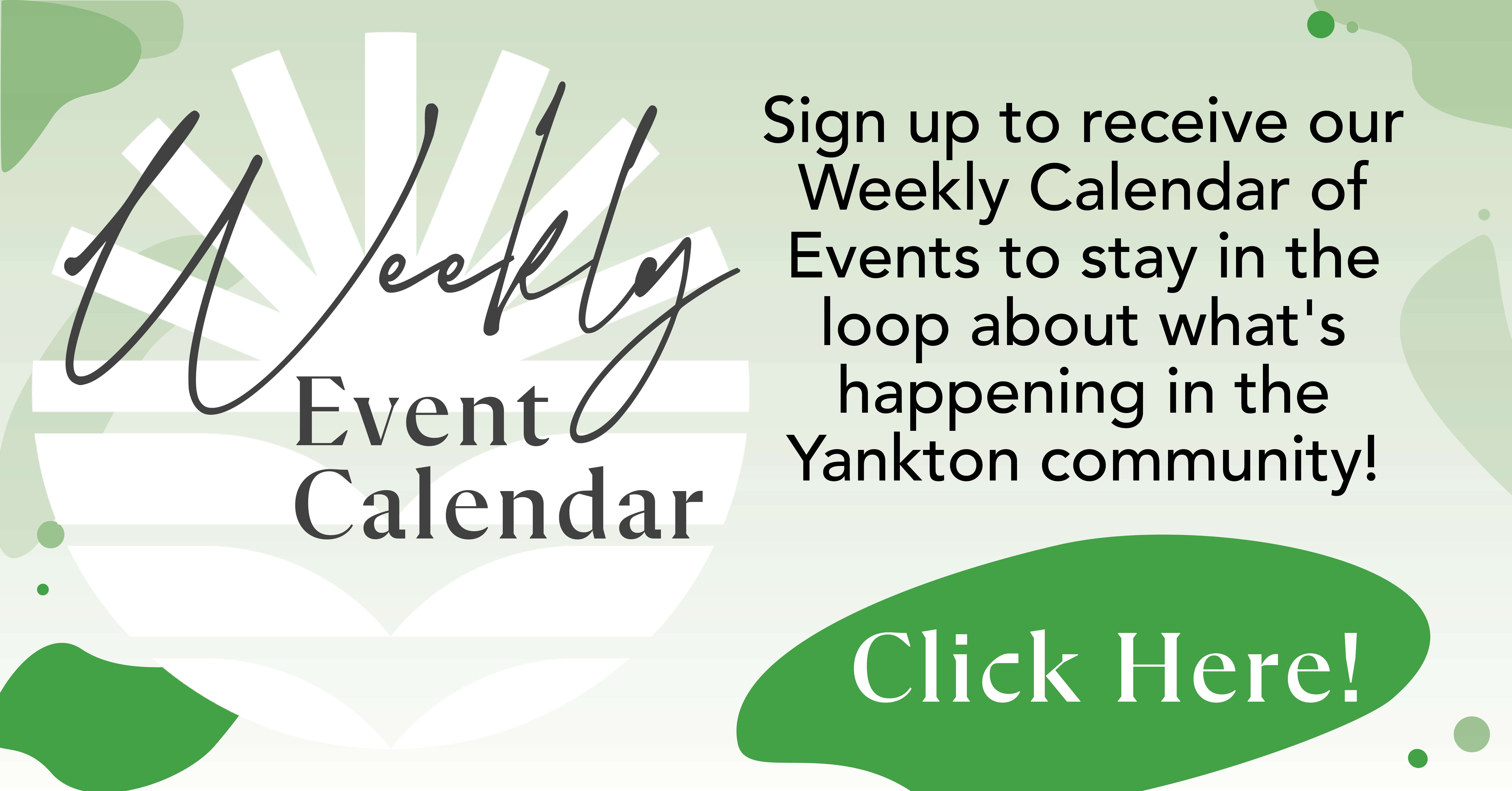 Weekly Events Calendar Newsletter Promotion (1)