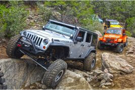 jeeps on trail