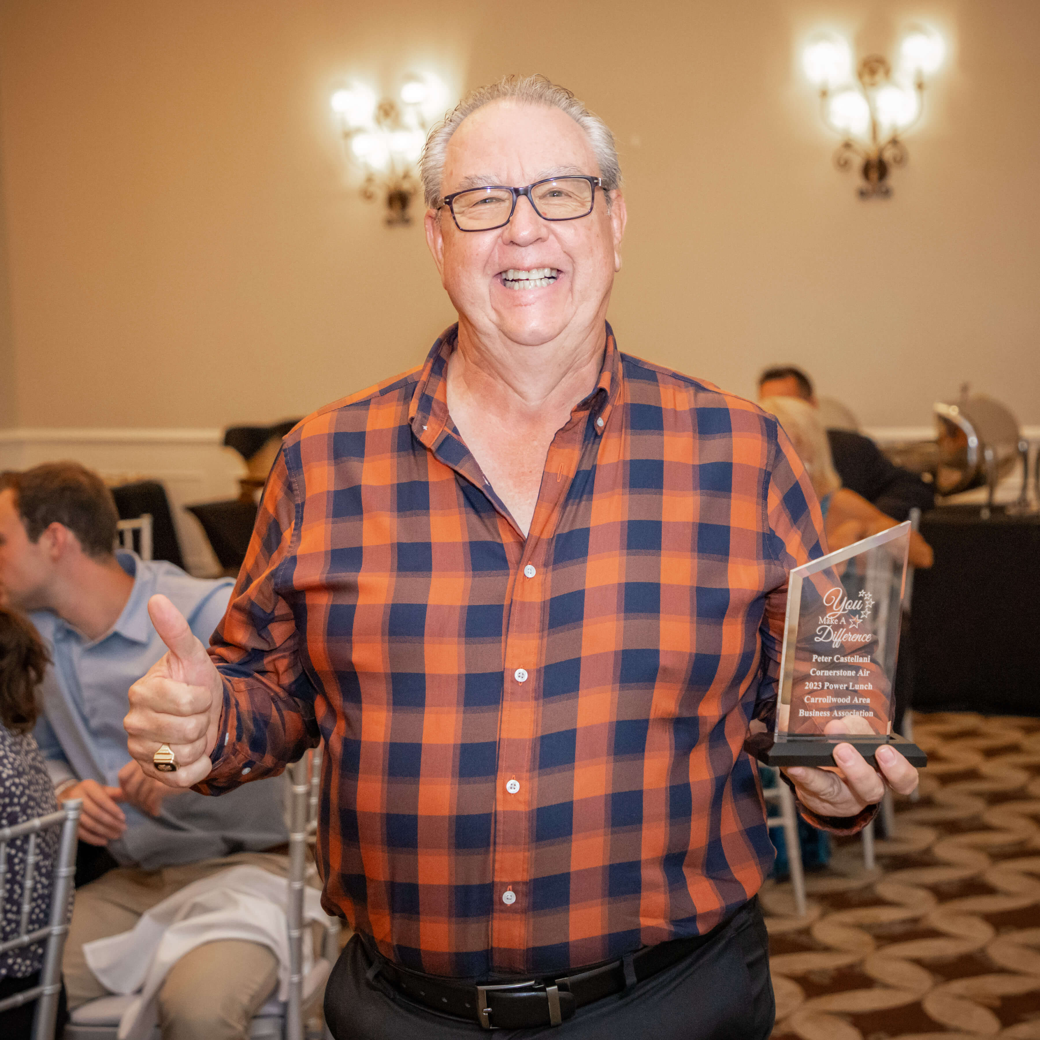 Peter Canstellani Power Lunch Member of the Year