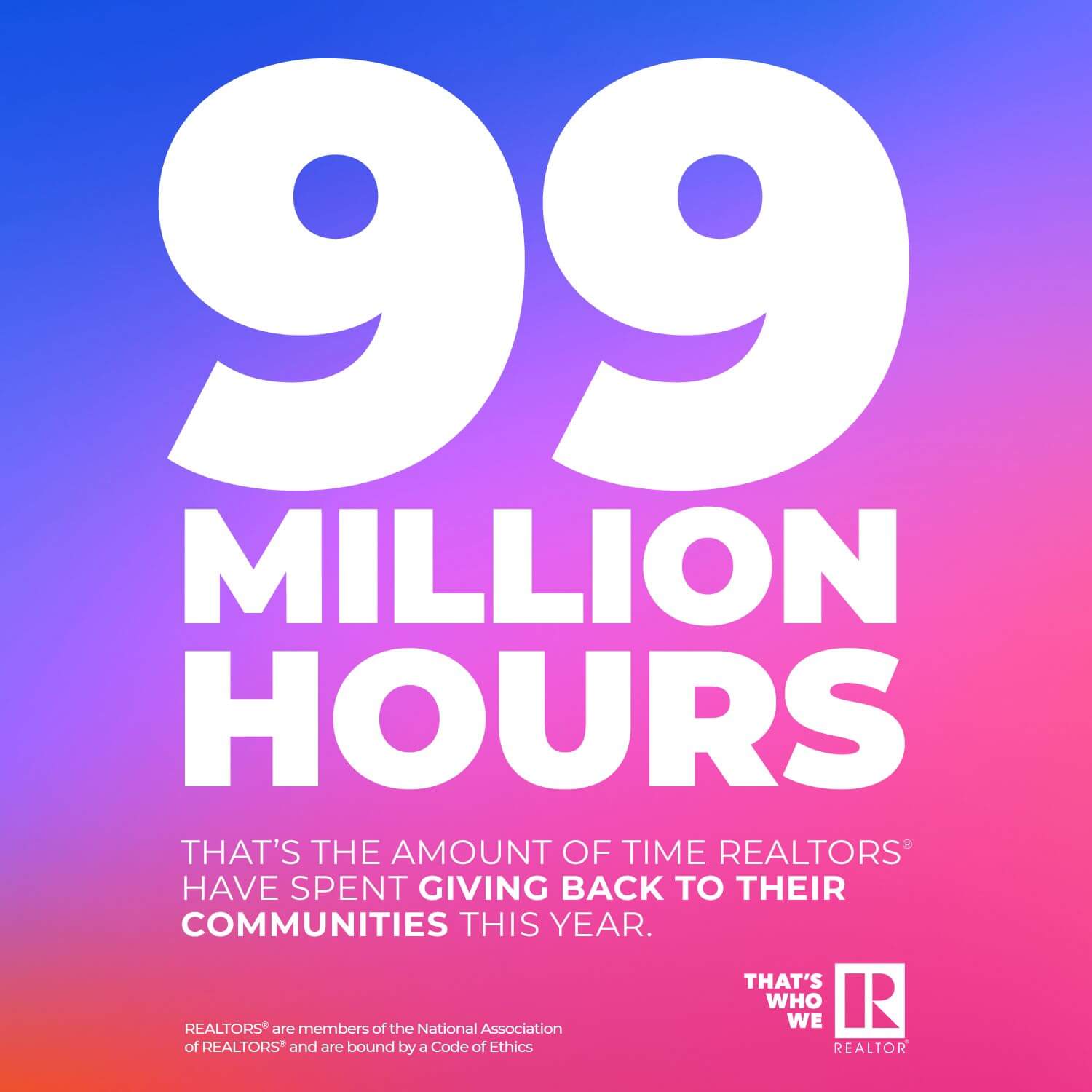 99 million hours graphic