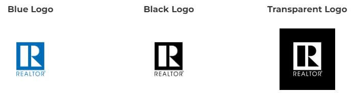 Three Realtor® logos