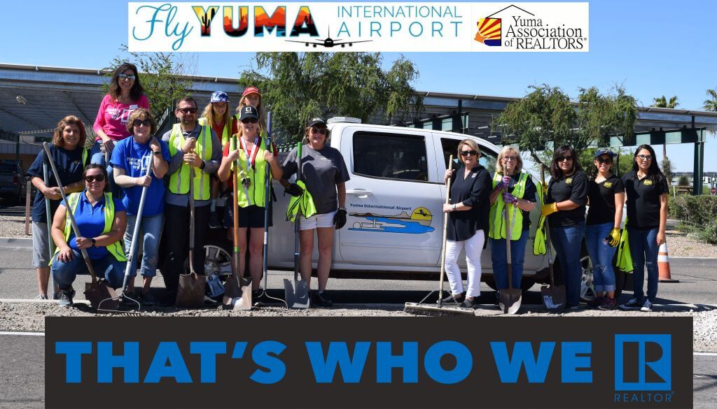 Yuma Airport group photo