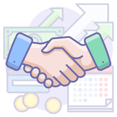 network handshake icon