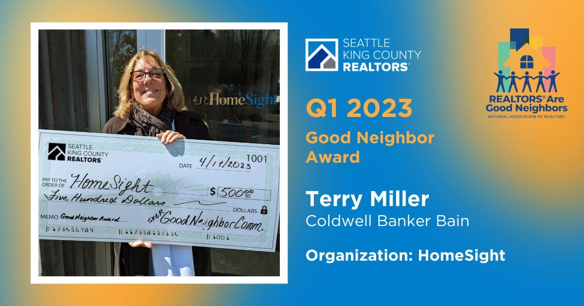 Q1 2023 Good Neighbor Award Banner