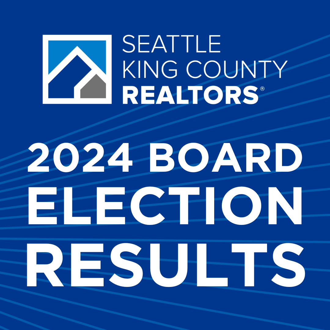 2024 Board Election Results Seattle King County REALTORS®